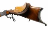 Schuetzen Target Rifle. DOM 1928. 8.15 x 46mm. With Case And Many Extra's. - 6 of 10