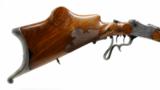 Schuetzen Target Rifle. DOM 1928. 8.15 x 46mm. With Case And Many Extra's. - 4 of 10