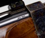BEAUTIFUL W.J. HAUCK Engraved by ROBERT KAIN!! .222 REM Falling Block Rifle!!! STUNNING!!- 10 of 16
