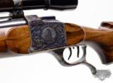 BEAUTIFUL W.J. HAUCK Engraved by ROBERT KAIN!! .222 REM Falling Block Rifle!!! STUNNING!!- 13 of 16