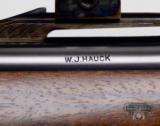 BEAUTIFUL W.J. HAUCK Engraved by ROBERT KAIN!! .222 REM Falling Block Rifle!!! STUNNING!!- 11 of 16