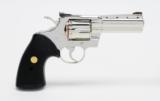 Colt Python 357 Mag. 4 Inch. Nickel Finish. DOM 1979. Excellent With Case And More. WS Collection - 6 of 8