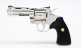 Colt Python 357 Mag. 4 Inch. Nickel Finish. DOM 1979. Excellent With Case And More. WS Collection - 3 of 8