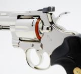 Colt Python 357 Mag. 4 Inch. Nickel Finish. DOM 1979. Excellent With Case And More. WS Collection - 8 of 8