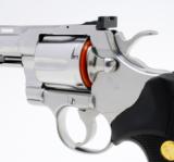 Colt Python 357 Mag. 6 Inch Satin Stainless. Like New IN Hard Case. All Factory Paperwork And More - 7 of 9