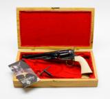 Colt 1860 Army 44 Cal Replica Black Powder Revolver. Good Condition With Decorative Box. TT Collection - 2 of 4
