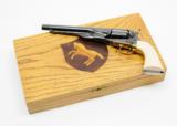 Colt 1860 Army 44 Cal Replica Black Powder Revolver. Good Condition With Decorative Box. TT Collection - 1 of 4