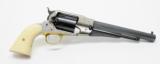 Pietta 1858 New Model Army 'Old Silver' Replica Black Powder Revolver. 44 Cal. Excellent In Box. TT COLLECTION - 2 of 4