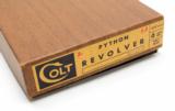 Colt Python 357 Mag. 6 Inch Blue Revolver. Like New In Factory Original Box - 14 of 15