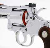 Colt Python 357 Mag. 2 1/2 Inch Bright Stainless Finish. Like New In Blue Case. DOM 1987 - 7 of 9