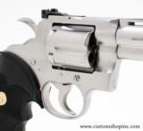 Colt Python .357 Mag 4 Inch Satin Stainless Steel Finish. Like New Condition. With Factory Letter - 6 of 9