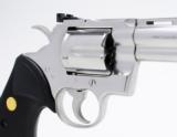 Colt Python 357 Mag. 6 Inch Satin Stainless. Like New IN Hard Case. All Factory Paperwork And More - 4 of 9
