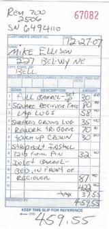 Remington Model 700 25-06 Custom. With Leupold Mark IV 4.5-14x40 PR Scope. Like New - 14 of 14