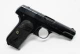 Colt M1908 Pocket Hammerless .380. Type III. DOM 1915. Excellent Condition. MJ COLLECTION - 1 of 4