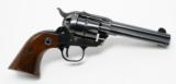 Ruger Single-Six Standard Model. 22LR. 4 3/4 Inch Barrel. Blue. Very Nice. MJ COLLECTION - 1 of 5