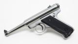 Ruger Stainless Steel Standard Automatic Pistol RST4-S. 22LR. 1 0f 5000. Excellent Condition. MJ COLLECTION - 2 of 5
