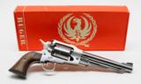 Ruger Old Army 44 Cal. Stainless Centennial. Black Powder Revolver. Like New In Box. MJ COLLECTION - 2 of 9