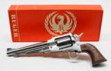 Ruger Old Army 44 Cal. Stainless Centennial. Black Powder Revolver. Like New In Box. MJ COLLECTION - 3 of 9