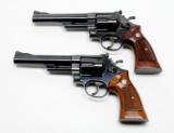 Pair Of Smith & Wesson Model 57 .41 Mag 6 Inch. Revolvers. Consecutive Serial Numbers. Like New In Presentation Cases. MJ COLLECTION - 9 of 9