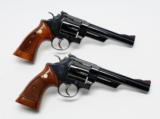 Pair Of Smith & Wesson Model 57 .41 Mag 6 Inch. Revolvers. Consecutive Serial Numbers. Like New In Presentation Cases. MJ COLLECTION - 5 of 9