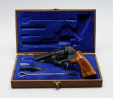 Smith & Wesson Model 29-3. 44 Mag. 4 Inch Blue Finish. Like New In Wood Case. MJ COLLECTION - 1 of 4