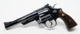 Smith & Wesson Model 25-5 45 Colt. 6 Inch BBL. Blue. In Wood Case. Excellent Condition. MJ COLLECTION - 4 of 5