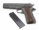 M1911A1 45 ACP Remington & Rand Inc. Very Rare Documented WWII Issue. SN 1307587. RF COLLECTION - 5 of 12