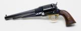 Pietta 1858 Remington Steel Frame Black Powder Revolver 44 Caliber 8" Blue Barrel. LNIB. RF COLLECTION - 2 of 4