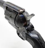 Colt SAA Matching Engraved Revolvers. One Army, One Cowboy. Sold As Pair Only. SB COLLECTION - 16 of 19