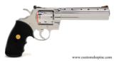Colt Python .357 Mag. 6 Inch, Bright Stainless Finish. Like New Condition. In Blue Hard Case - 3 of 9