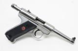 Ruger Stainless Steel Standard Automatic Pistol RST4-S. 22LR. 1 0f 5000. Excellent Condition. MJ COLLECTION - 4 of 5