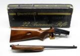 Browning 22 Semi-Auto Rifle. 22LR. Like New In Box. MJ COLLECTION - 1 of 4