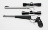Thompson Center Arms-TC Super 14 Contender SS With .223 And 45/70 Barrels And Scopes. MJ COLLECTION - 2 of 6