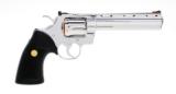 Colt Python 357 Mag. 6 Inch Bright Stainless Steel. Like New In Red Picture Box. DOM 1987 - 3 of 11