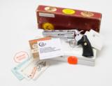 Colt Python 357 Mag. 6 Inch Bright Stainless Steel. Like New In Red Picture Box. DOM 1987 - 1 of 11