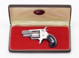 North American Arms 22-S Mini-Revolver. 22 Short. Like New In Case - 1 of 5