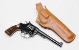 Smith & Wesson Model 35. 22LR 6 Inch Blue. With Holster. Very Good Condition - 1 of 5