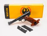 Ruger Mark II Target 22LR. Custom. With Adjustable Competition Grips. Like New In Box - 2 of 9