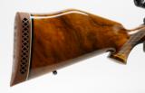 Weatherby MK V Deluxe 340 Wby Mag. With Nightforce 3.5x15 Scope And Extra Pendelton Stock. Excellent - 4 of 13