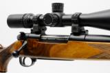 Weatherby MK V Deluxe 340 Wby Mag. With Nightforce 3.5x15 Scope And Extra Pendelton Stock. Excellent - 5 of 13