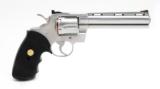 Colt Python 357 Mag. 6 Inch Satin Stainless. Like New In Case - 3 of 9
