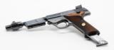 Hi-Standard 102 Supermatic Citation. 22LR. With Weights. Very Good - 6 of 6