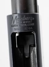 Mossberg 500A 12 Gauge Pump Shotgun. Good - 4 of 6
