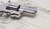 Colt Python 357 Mag. 2.5 Inch Bright Stainless Steel. Like New In Hard Case/Factory Letter (Accepting Offers) - 9 of 9