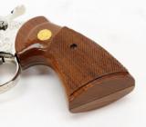 Colt Python .357 Mag. Factory 'C' Engraved. 6 Inch Nickel. With Box And Letter. Like New - 10 of 12