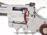 Colt Python 357 Mag. 2.5 Inch Bright Stainless Steel. Like New In Hard Case/Factory Letter - 8 of 9