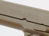 Colt Delta Elite Gov't Model. 10mm. Flat Dark Earth Finish. Looks Unfired. Like New In Original Hard Case. W/Extras - 5 of 8
