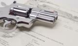 Colt Python 357 Mag. 2.5 Inch Bright Stainless Steel. Like New In Hard Case/Factory Letter - 9 of 9