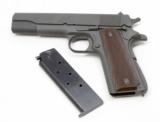 M1911A1 45 ACP Remington & Rand Inc. Very Rare Documented WWII Issue. SN 1307587 - 5 of 11