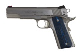 Colt Government Model Comp. Series. 45 Auto. 5" Nat. Match Barrel. Series 70. Stainless Finish. BRAND NEW. In Case. - 2 of 3